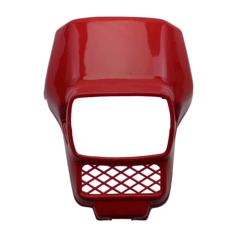 Scheinwerferverkleidung Lampenmaske rot für Honda MT 50 80 5 8 Mokick