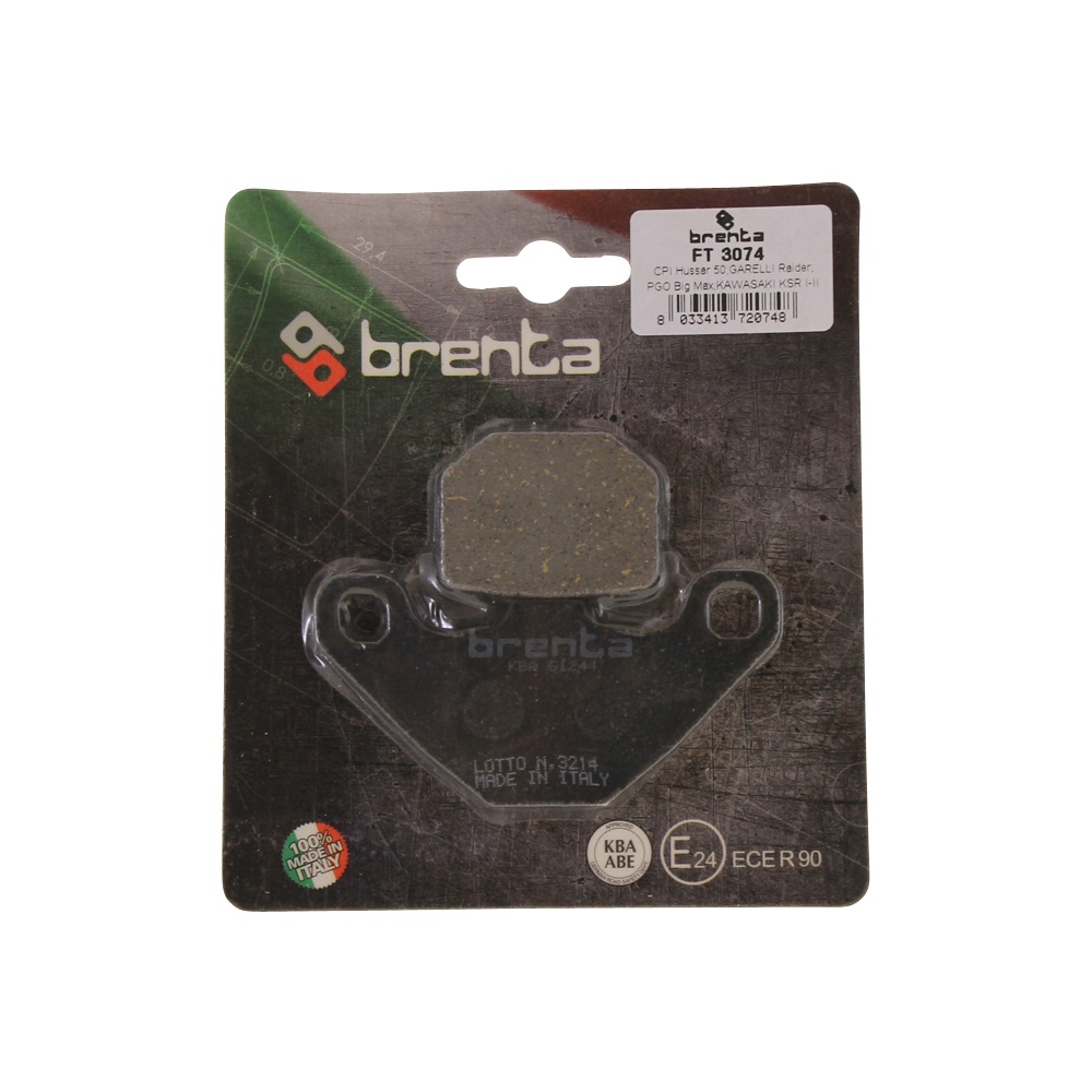Bremsbeläge Brenta 3074 organisch hinten für TGB Bull&T Bullet 50