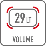 GIVI B29 TECH - Monolock Topcase mit Platte schwarz uni / Max Zuladung 3 kg