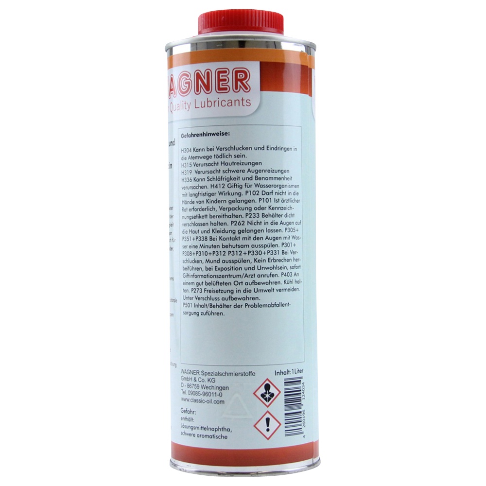 1 Liter WAGNER Bactofin Benzin Stabilisator Tankrostschutz für 2- und 4-Takter