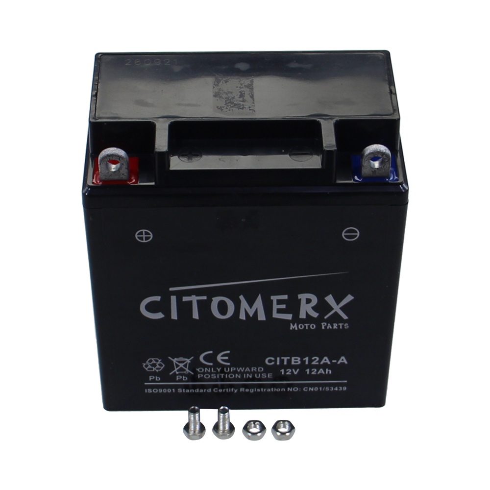 BATTERIE Gel-Batterie FB12A-A 12V 12AH für Yamaha XS 400SE Typ 4G5 Bj 81-83