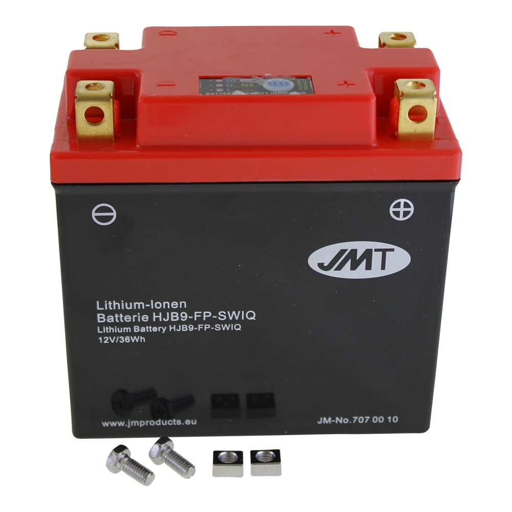 Batterie LiIon 12V 3Ah JMT für MZ/MUZ RT 125 SM Gangsta Bj. 2006-2008