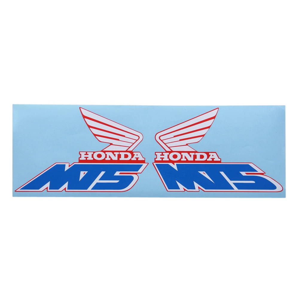 Tank Aufkleber Sticker Dekor Set rot für Honda MT 5 50 ab 1990 Mokick MT5 MT50