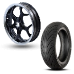 Scooter/Motorcycle Spare Parts Tires & Rims