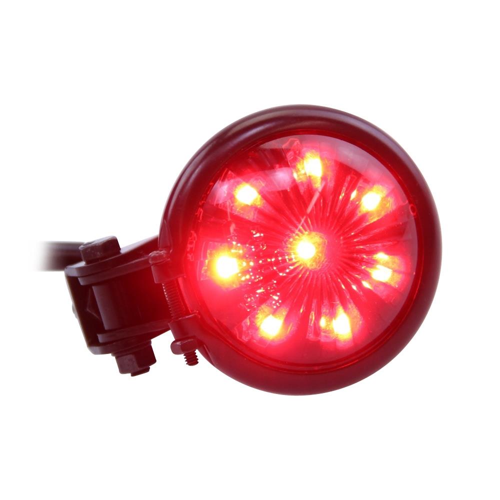 LED Rücklicht schwarz rotes Glas hinten 12V Motorrad Quad Roller, LED  Rück-/Kennzeichenleuchten, Rückleuchten & Kennzeichenleuchten, Beleuchtung, Universalteile