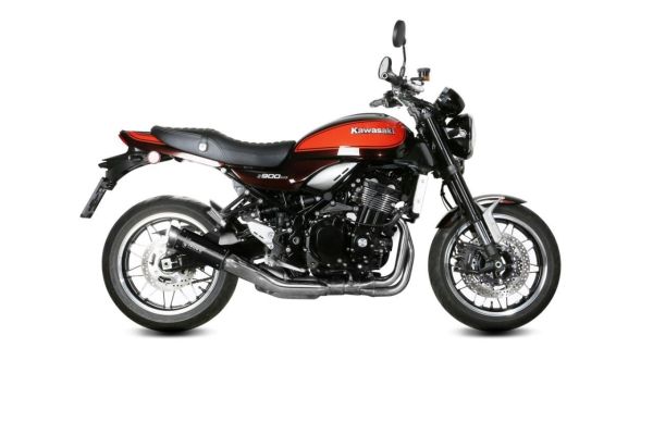 Mivv SPORT Schalldämpfer GPpro SLIP-ON Steel Black für KAWASAKI Z900 RS BJ 2018 > (K.046.LXBP)