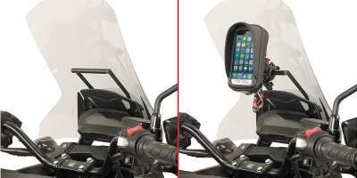 Givi Querstange FB1146 zur Montage am Windschild für Navi für Honda NC750X (16>20) (FB1146)