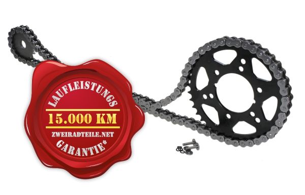 Kettensatz X-Ring verstärkt für Suzuki GSX-R1100 WP, WR 530 Chain Conversion 1993-1994 (165081)