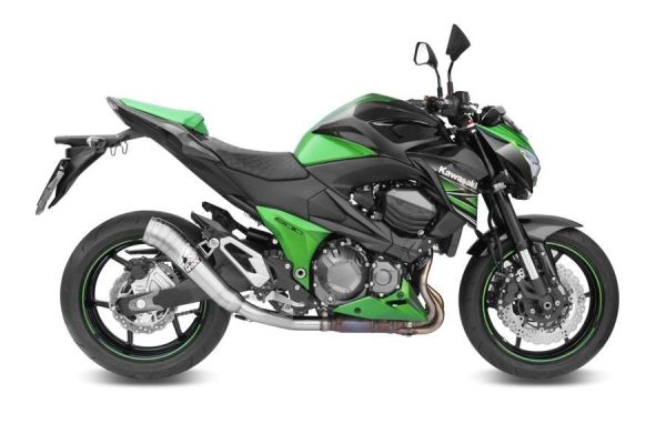 Mivv SPORT Schalldämpfer GHIBLI SLIP-ON Edelstahl für KAWASAKI Z 800 BJ 2013 > 2016 (K.032.LGX)