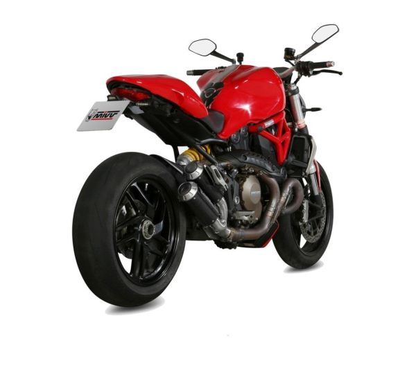 Mivv SPORT Schalldämpfer MK3 2 SLIP-ON Carbon für DUCATI MONSTER 1200 BJ 2014 > 2016 (D.040.SM3C)