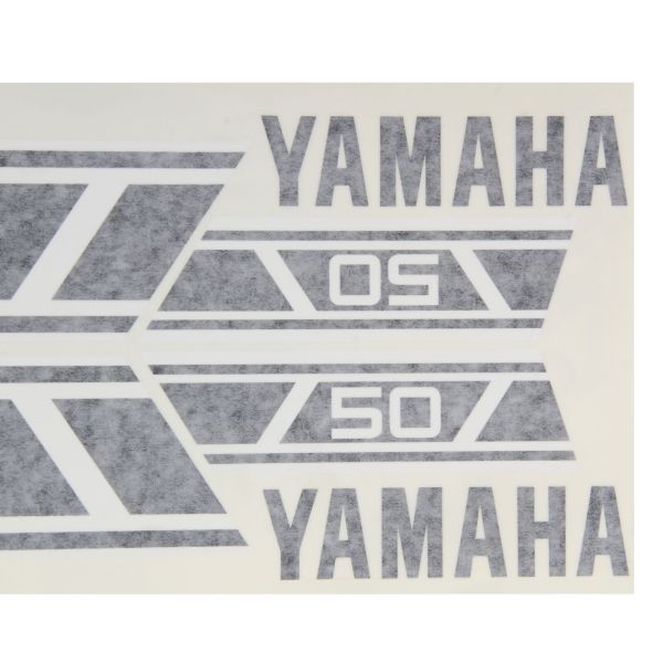 Aufkleber Satz schwarz ""Yamaha 50"" Yamaha FS1 1976 (187461)