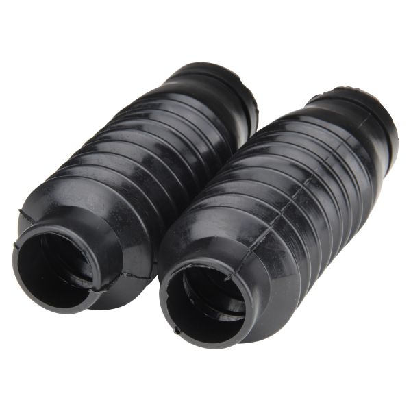 Faltenbalg Gabelgummi Set schwarz (165/30/40mm) für MBK 51 Motobecane Mobylette AV-51 (104245)