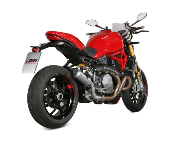 Mivv SPORT Schalldämpfer MK3 SLIP-ON Edelstahl für DUCATI MONSTER 821 BJ 2018 > (D.041.SM3X)