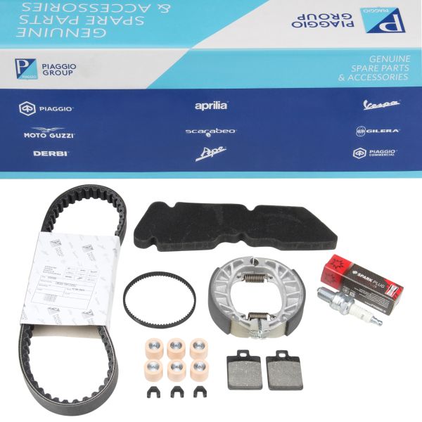 Wartungskit Inspektions Set Service Kit 1R000400 original für Vespa LX 50 LXV Piaggio Zip 2 (1R000400)