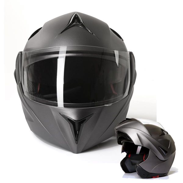 Klapphelm Integralhelm Motorradhelm CMX Prometheus matt grau,titan (16404640)