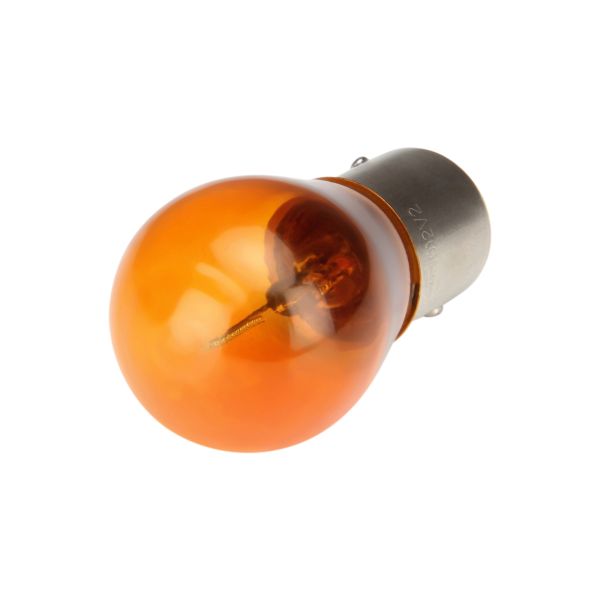 Glühbirne orange BAU15S 12V 21W S25 für Blinker Vespa PX 80 125 200 (104467)