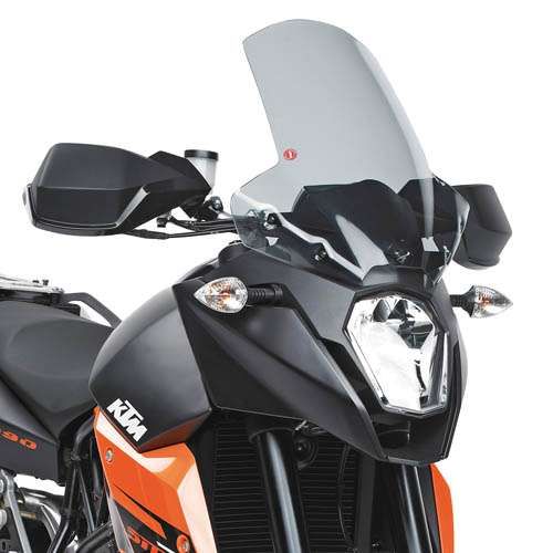 Givi Windschild D750SG getönt, 490 mm x 410 mm für KTM 990 SMT (09>16), mit ABE (D750SG)