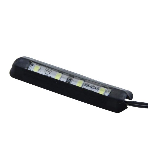 LED Kennzeichenbeleuchtung Axis schwarz E-geprüft