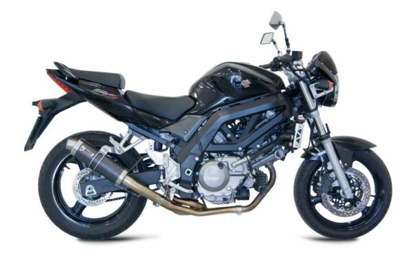 Mivv SPORT Schalldämpfer GP SLIP-ON Carbon für SUZUKI SV 650 BJ 2004 > 2015 (S.015.L2S)