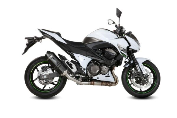 Mivv SPORT Schalldämpfer SPEED EDGE SLIP-ON Steel Black für KAWASAKI Z 800 E BJ 2013 > 2016 (K.035.LRB)