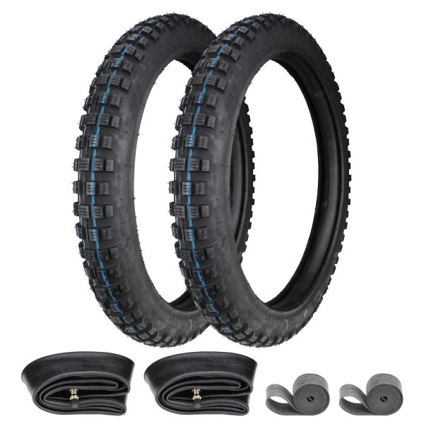 2x Reifen Enduro Motocross Citomerx D982 2.25-17 (2 1/4 x 17) 33L TT + Schlauch + Felgenband (1022692s2)