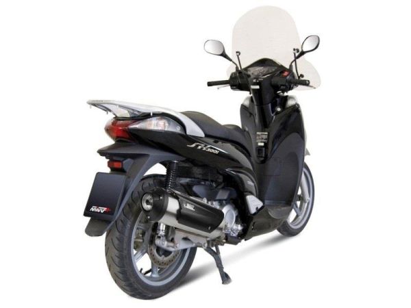 Mivv URBAN Schalldämpfer - Komplettanlage 1x1 Edelstahl für HONDA SH 300 BJ 2007 > 2014 (C.HO.0005.B)