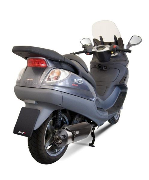 Mivv URBAN Schalldämpfer - SLIP-ON Edelstahl für PIAGGIO X9 500 BJ 2006 > 2007 (C.PG.0014.B)