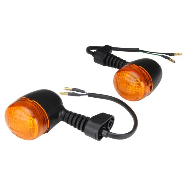 Blinker Set 12V hinten rund orange für Yamaha Aerox Derbi Senda (1040162h)