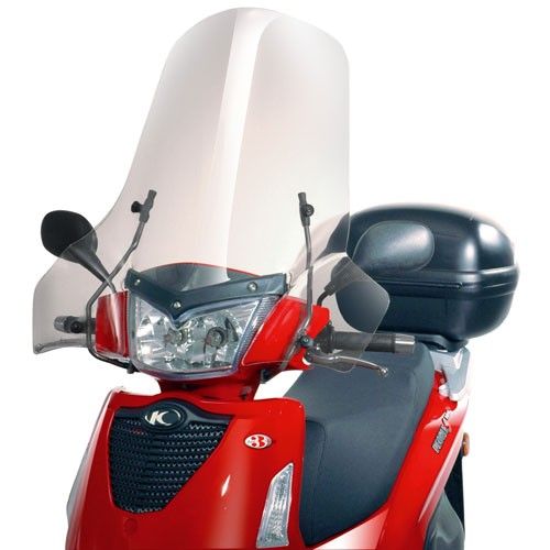 Givi Windschild 137AG transparent, 640 mm hoch, 710 mm breit für Kymco People S 50-125-200 (05>15), mit ABE (137AG)