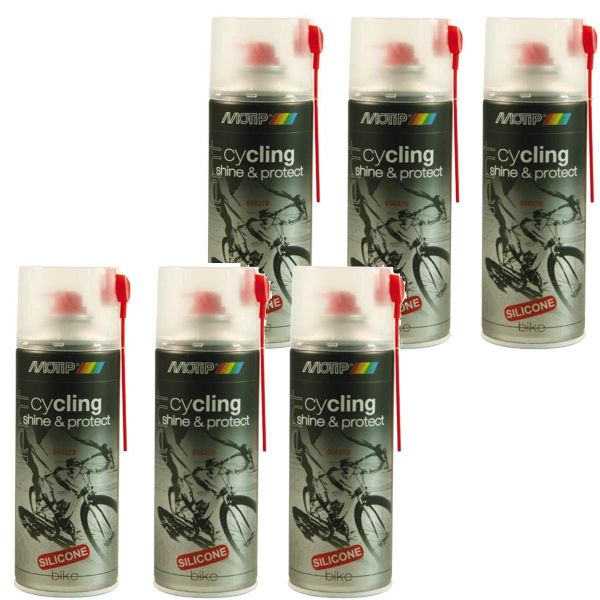 Motip MoTip Fahrrad Reinigung & Schutz Spray 6x 400 ml. (MO0002706)