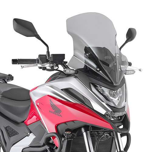 Givi Windschild D1192SG getönt, 480 mm x 430 mm - mit ABE 38743 - für Honda NC 750 X (21>22) (D1192SG)