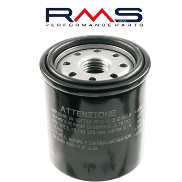 RMS Ölfilter in Erstausrüsterqualität für Aprilia, Gilera, Malaguti, Piaggio 125-200ccm (100609040)