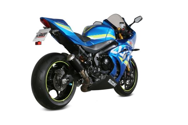 Mivv SPORT Schalldämpfer MK3 SLIP-ON Steel Black für SUZUKI GSX-R 1000 BJ 2017 > (S.050.SM3B)