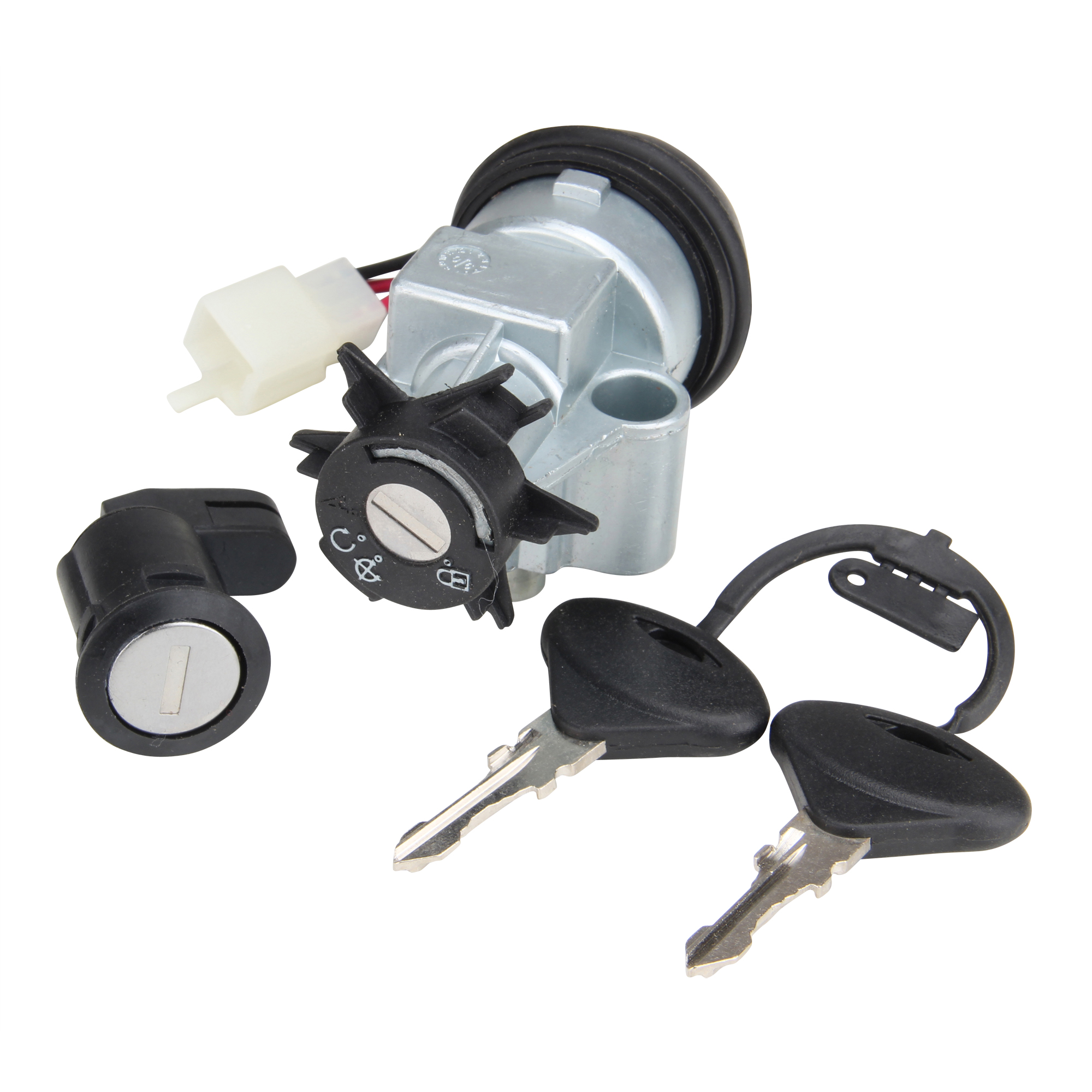 Ignition lock lock set for Peugeot 50 cc Speedfight II series AC-LC, Speedfight  2 50 AC DD Ulti.Edit., Peugeot, Models