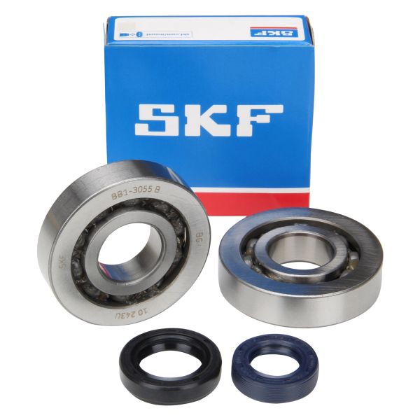 Kurbelwellenlager Simmerring Satz SKF Lager für Peugeot Speedfight 1 2 Vivacity Buxy Elystar Zenith 50 (stehend Euro 1) (168665)