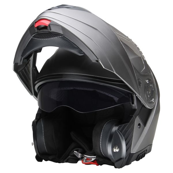 Klapphelm Integralhelm Motorradhelm CMX Prometheus matt grau,titan (16404630)