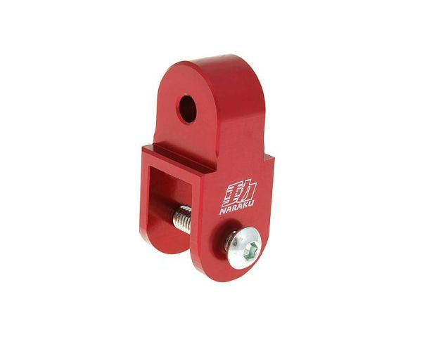 Höherlegungssatz Naraku 40mm rot, Aluminium für Roller (6730401)