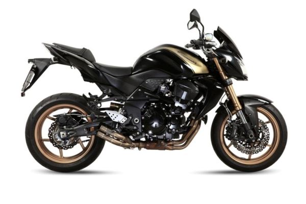 Mivv SPORT Schalldämpfer DOUBLE GUN SLIP-ON FULL TITANIUM für KAWASAKI Z 750 R BJ 2011 > 2014 (K.028.SDG)