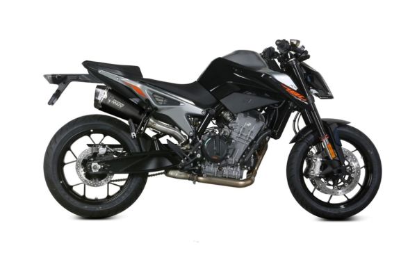 Mivv SPORT Schalldämpfer DELTA RACE SLIP-ON Steel Black für KTM 790 DUKE BJ 2018 > (KT.020.LDRB)