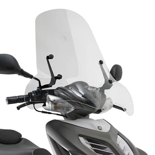 Givi Windschild 288AG transparent, 540 mm x 715 mm für verschiedene Modelle (s. Beschreibung), m. ABE (288AG)