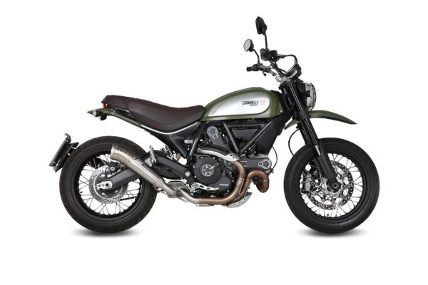 Mivv SPORT Schalldämpfer GHIBLI SLIP-ON Edelstahl für DUCATI SCRAMBLER 800 BJ 2015 > 2016 (D.032.LGX)