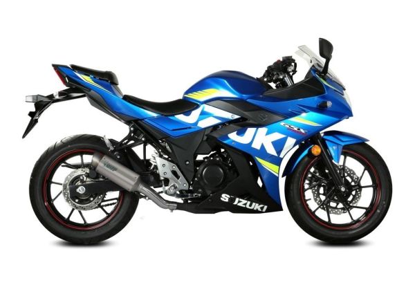 Mivv SPORT Schalldämpfer GPpro SLIP-ON Titan für SUZUKI GSX 250 R BJ 2017 > (S.054.L6P)