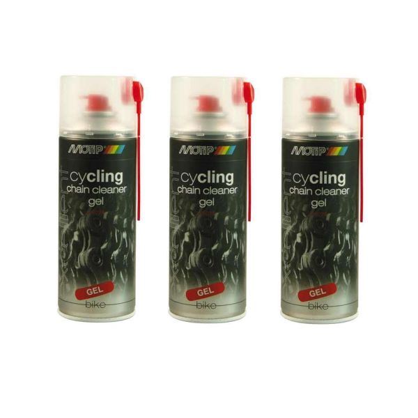 MoTip Fahrrad Kettenreinigungsgel Spray 3x 400 ml. (MO0002753)