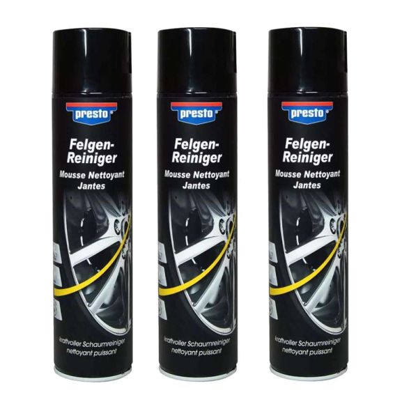 Presto Felgenreiniger 3x600 ml. - Spraydose (PR3832813)