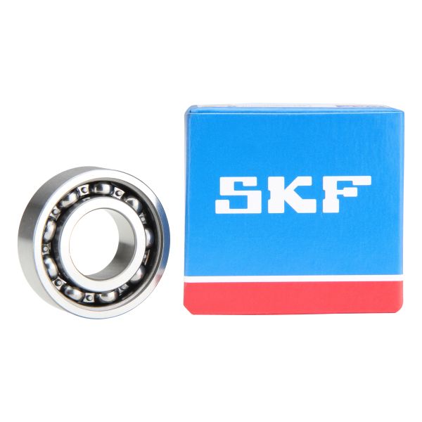 SKF Rillenkugellager 6002-Z/C3 15x32x9 mm mit integrierter Dichtung/Deckscheibe (6002ZC3)