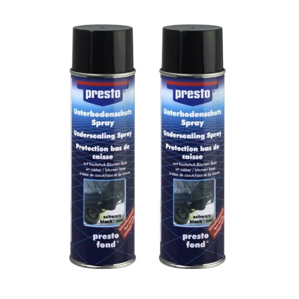 Presto Unterbodenschutz Bitumen schwarz 2x 500 ml. (PR3060172)