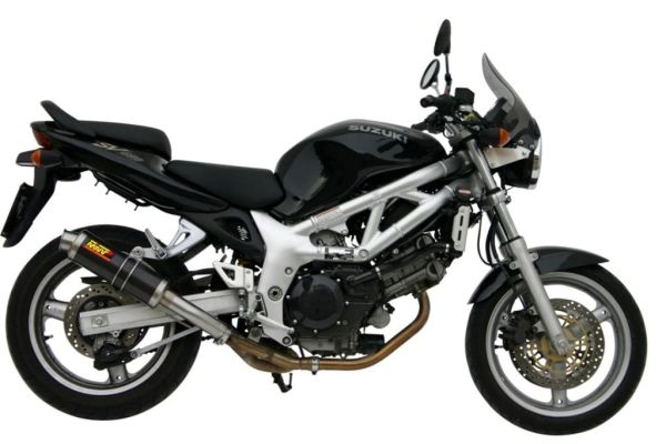 Mivv SPORT Schalldämpfer GP SLIP-ON Carbon für SUZUKI SV 650 BJ 1999 > 2002 (S.004.L2S)