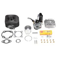 Tuningkit Sport 70ccmm Zylinder + 17,5mm Vergaser + Zündkerze für Minarelli liegend AC Motor (105426)